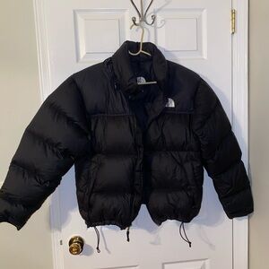 Mens medium black 700 North Face Puffer jacket